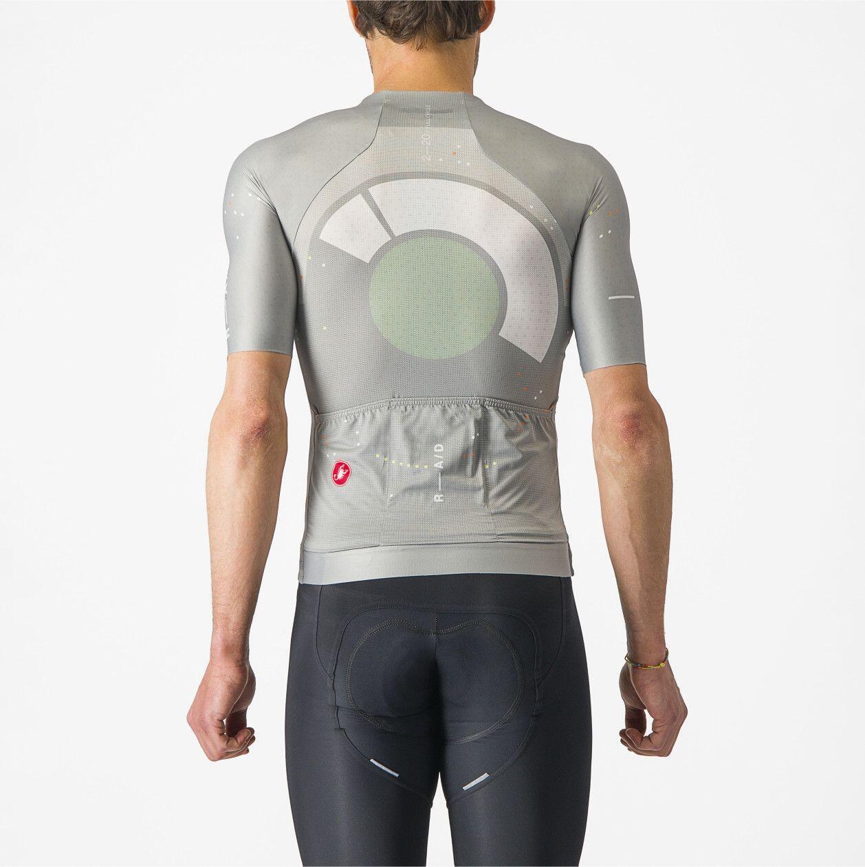 Castelli R-A/D Short Sleeve Jersey Grey 2/2