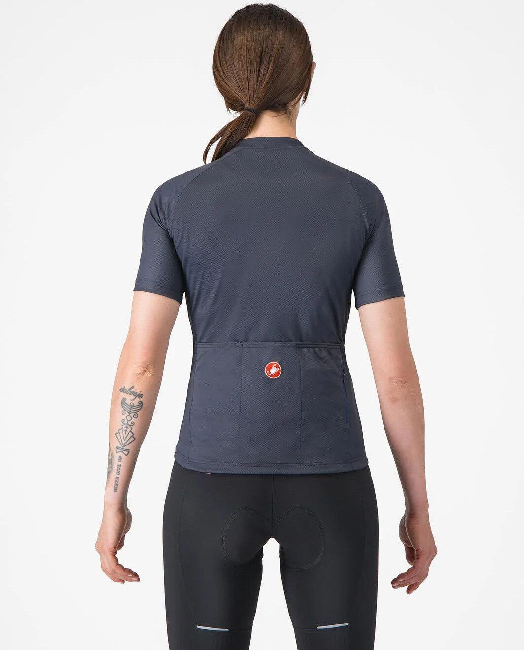 Castelli Libera 2 Women's Short-Sleeved Jersey Blue 2/4