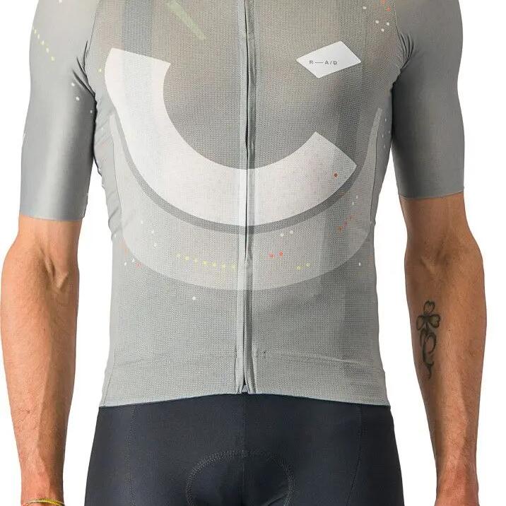 Castelli R-A/D Grey short sleeve jersey