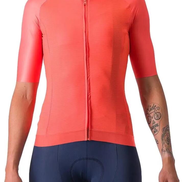 Castelli Aero Pro 7.0 Women's Short Sleeve Jersey Pink