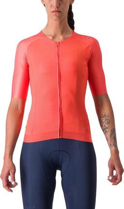 Maillot Manches Courtes Femme Castelli Aero Pro 7.0 Rose