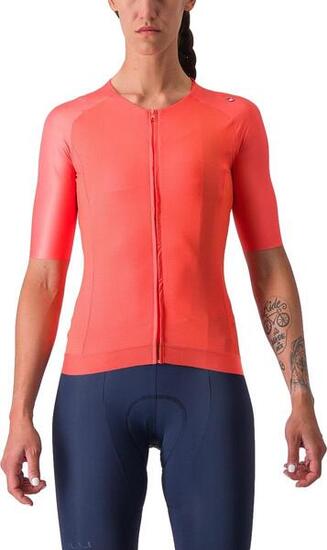 Maillot Manches Courtes Femme Castelli Aero Pro 7.0 Rose