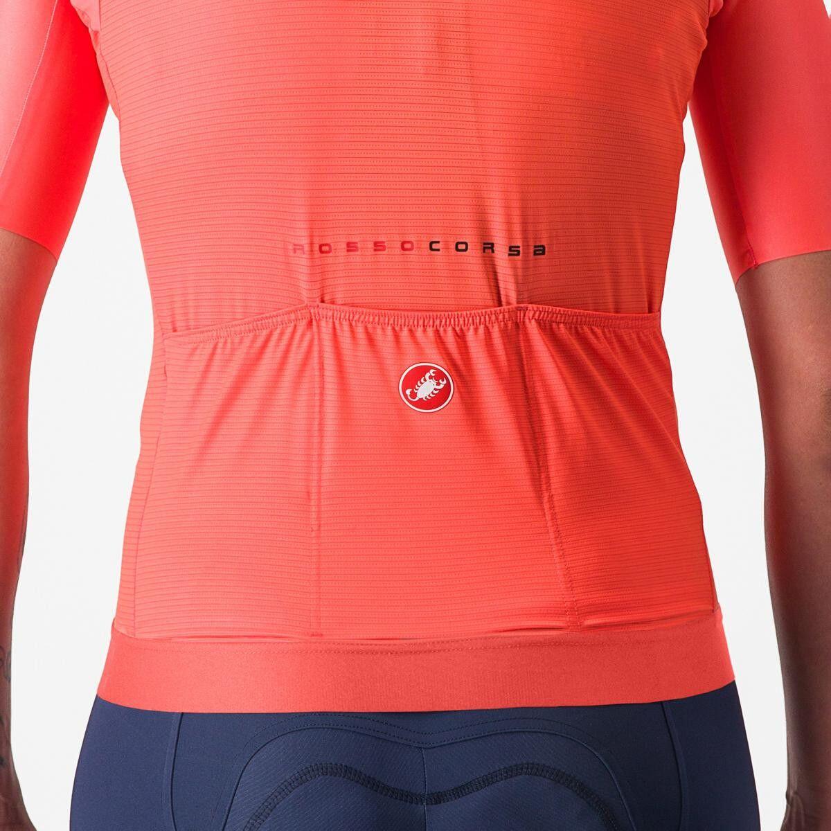 Castelli Aero Pro 7.0 Rosa Kurzarmtrikot für Frauen 6/6