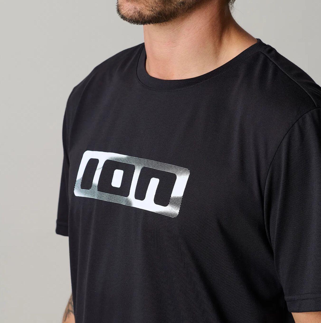 ION Ionic DR Maglia a maniche corte MTB Nero Uomo 3/4