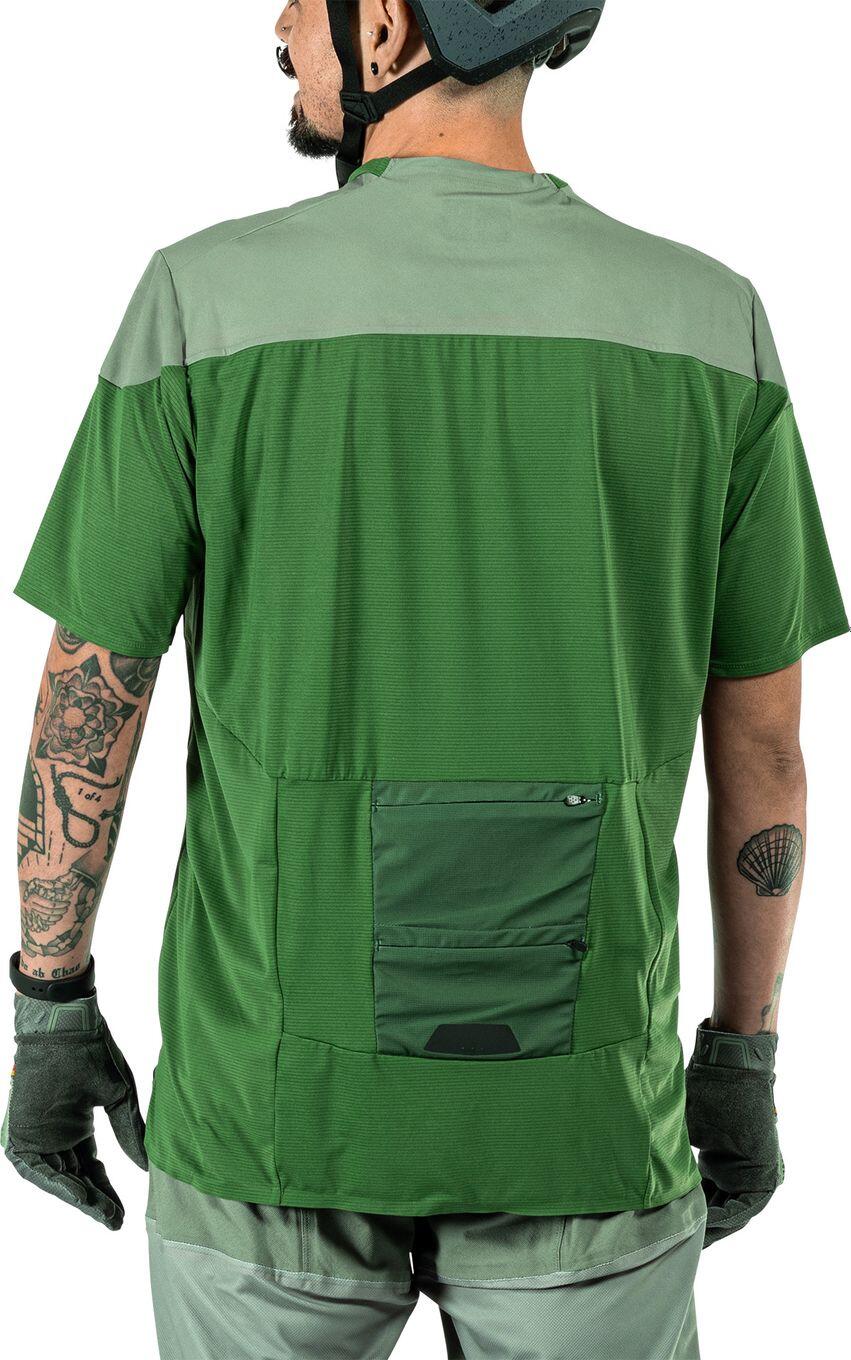 Maglia Leatt AllMtn 3.0 a maniche corte verde 3/7