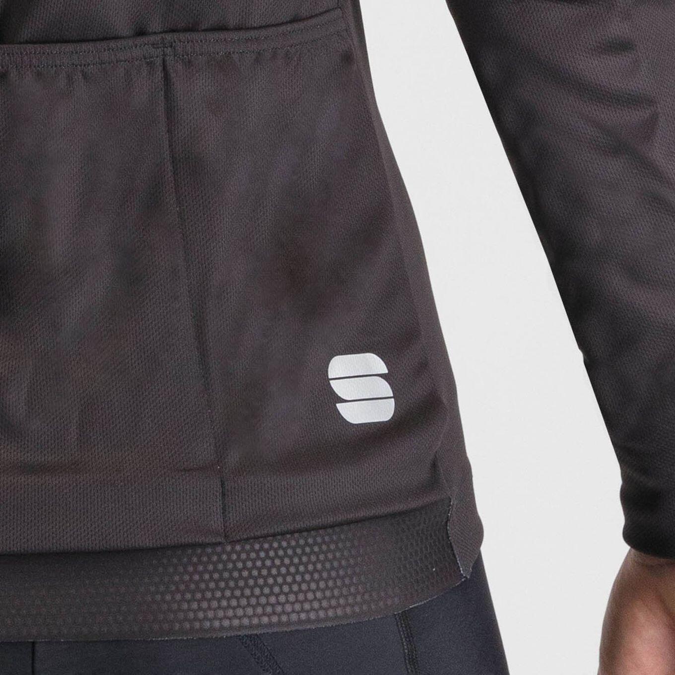 Langarm Trikot Women Sportful Supergiara Thermal Schwarze 5/5