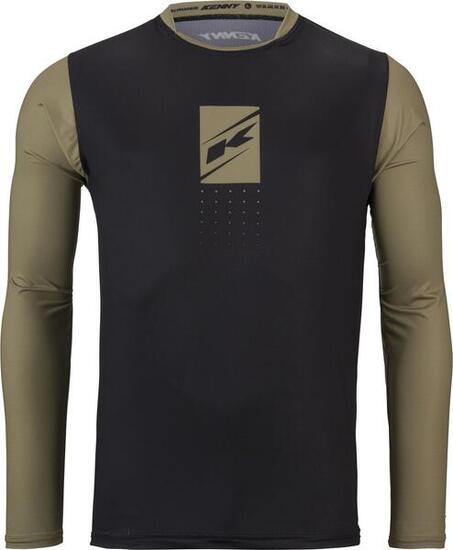 Kenny Prollight Langarmtrikot Solid Kaki