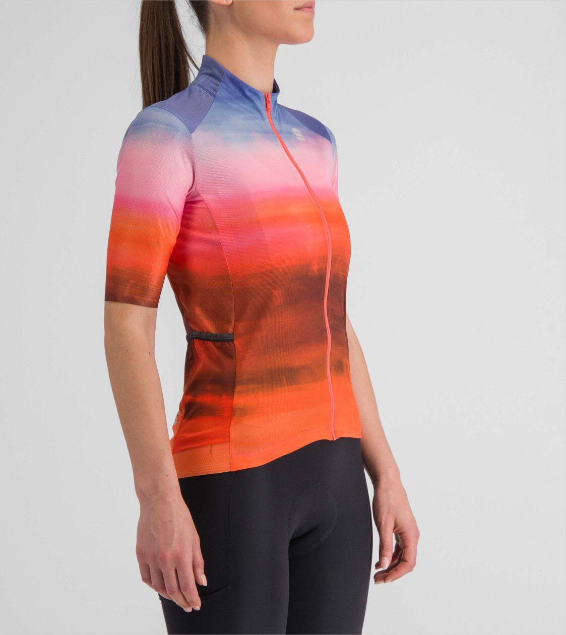 Maillot de manga corta para mujer Sportful Flow Supergiara Coral 3/6