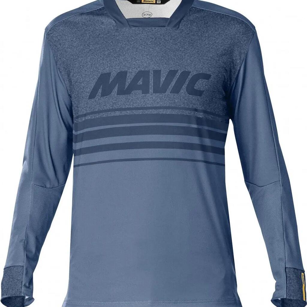 Sam Hill II Blue Mavic Deemax Pro Ltd Long Sleeve Jersey