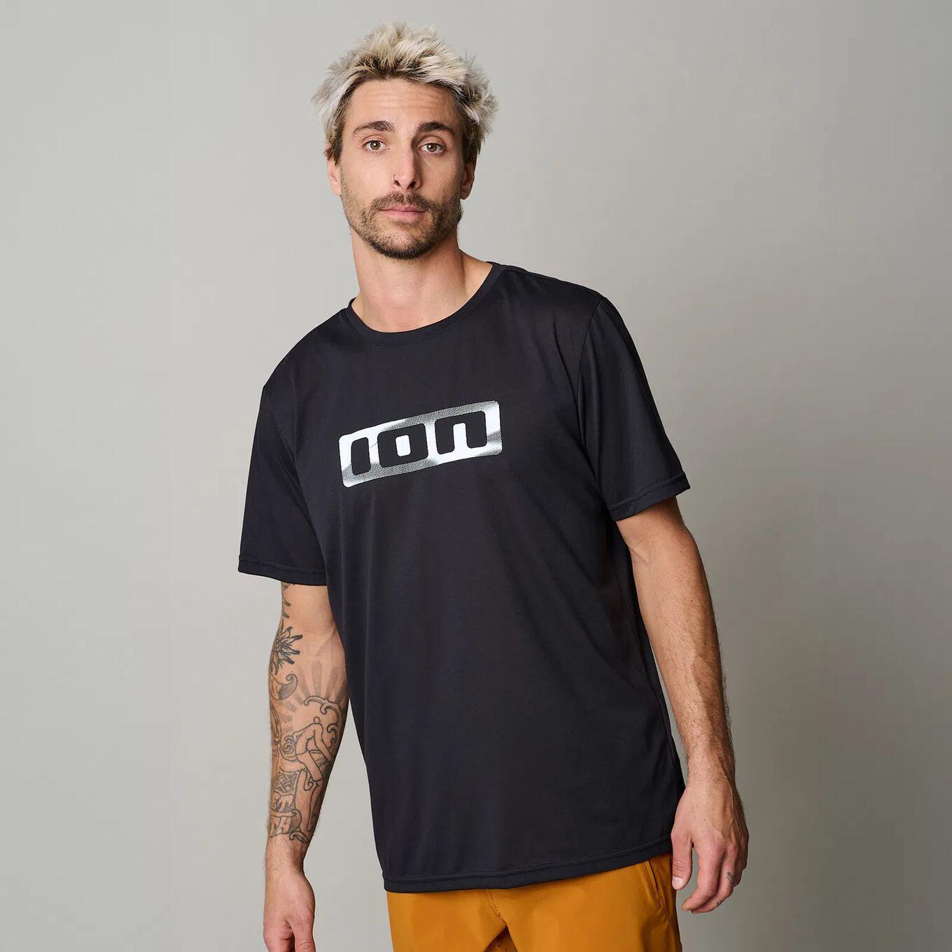 ION Ionic DR Maglia a maniche corte MTB Nero Uomo 4/4