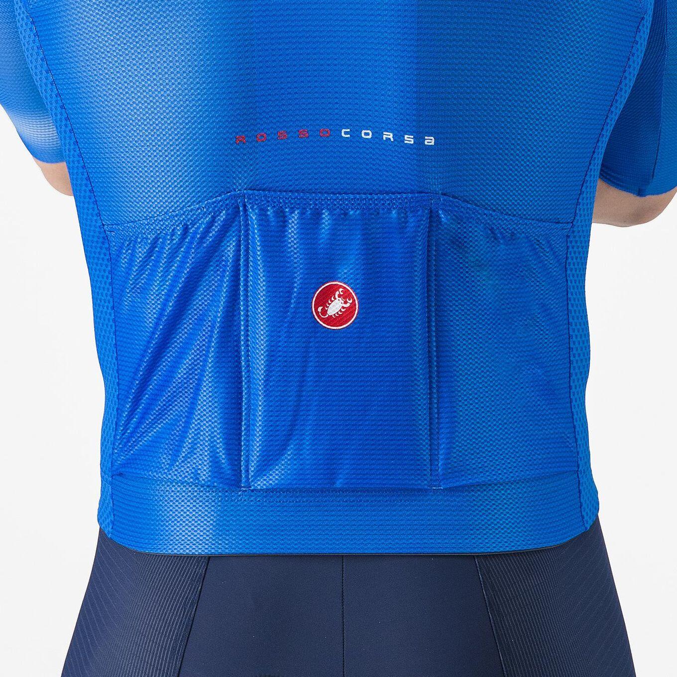 Maglia a maniche corte Castelli Climber's A/C Uomo Blu 4/5