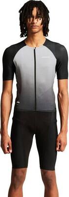 Heren craft pro aerolight korte mouw trui zwart/grijs