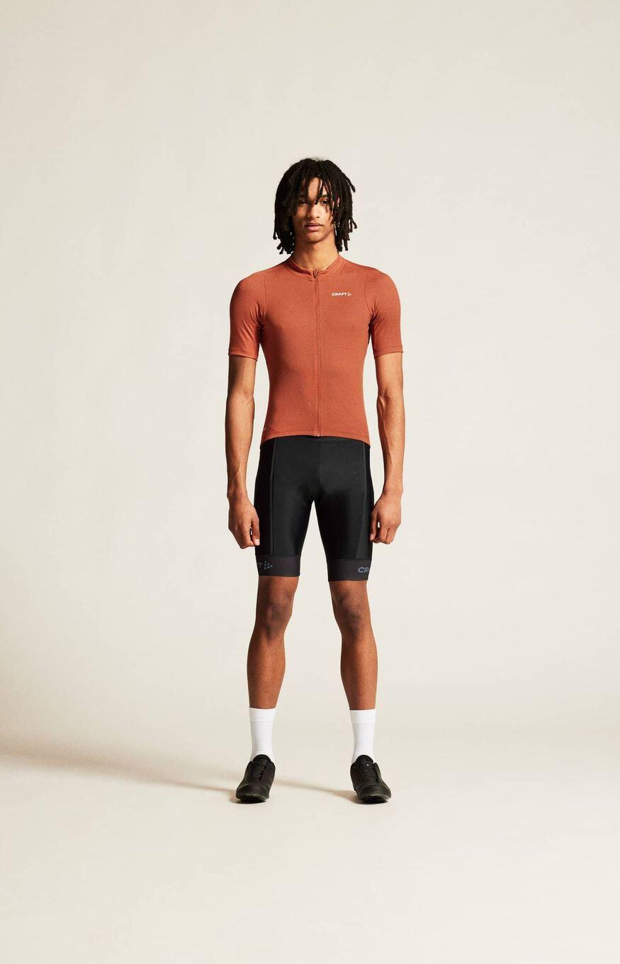 Camisola de ciclismo de manga curta Craft ADV Endur Red para homem 5/7