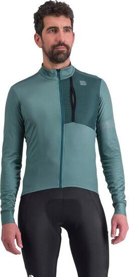 Maillot Manches Longues Sportful Supergiara Thermal Vert
