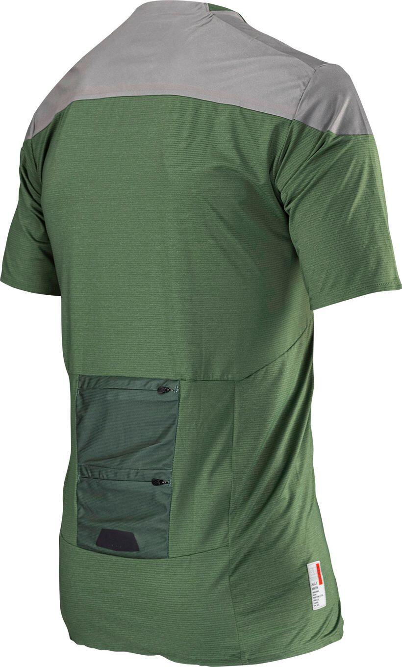 Maglia Leatt AllMtn 3.0 a maniche corte verde 5/7