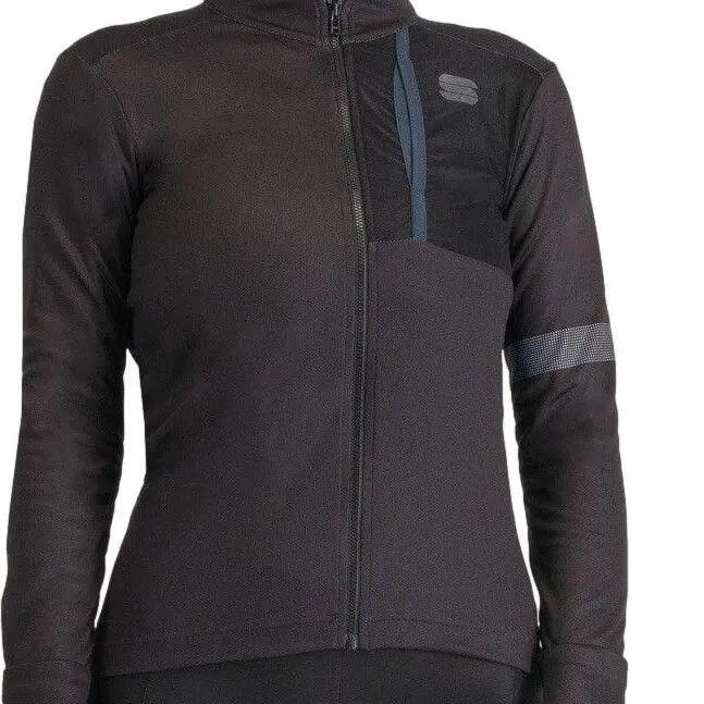 Sportful Supergiara Thermal Women's Long Sleeve Jersey Black