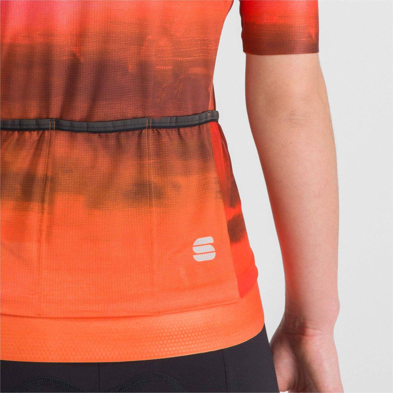 Maillot de manga corta para mujer Sportful Flow Supergiara Coral 5/6