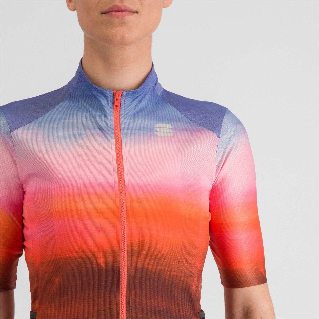 Maillot de manga corta para mujer Sportful Flow Supergiara Coral 4/6