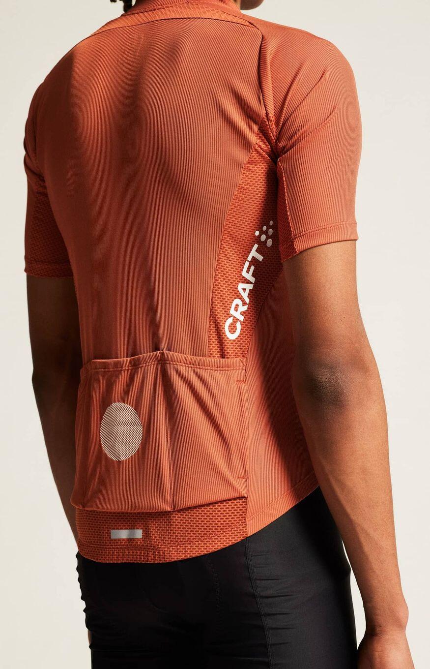 Camisola de ciclismo de manga curta Craft ADV Endur Red para homem 4/7