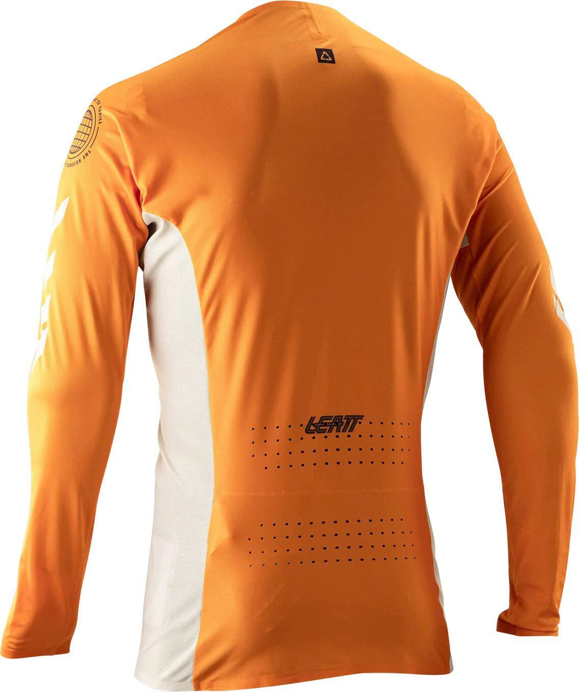 Maglia a maniche lunghe Leatt Gravity 5.0 Uomo Bianco/Giallo 2/6