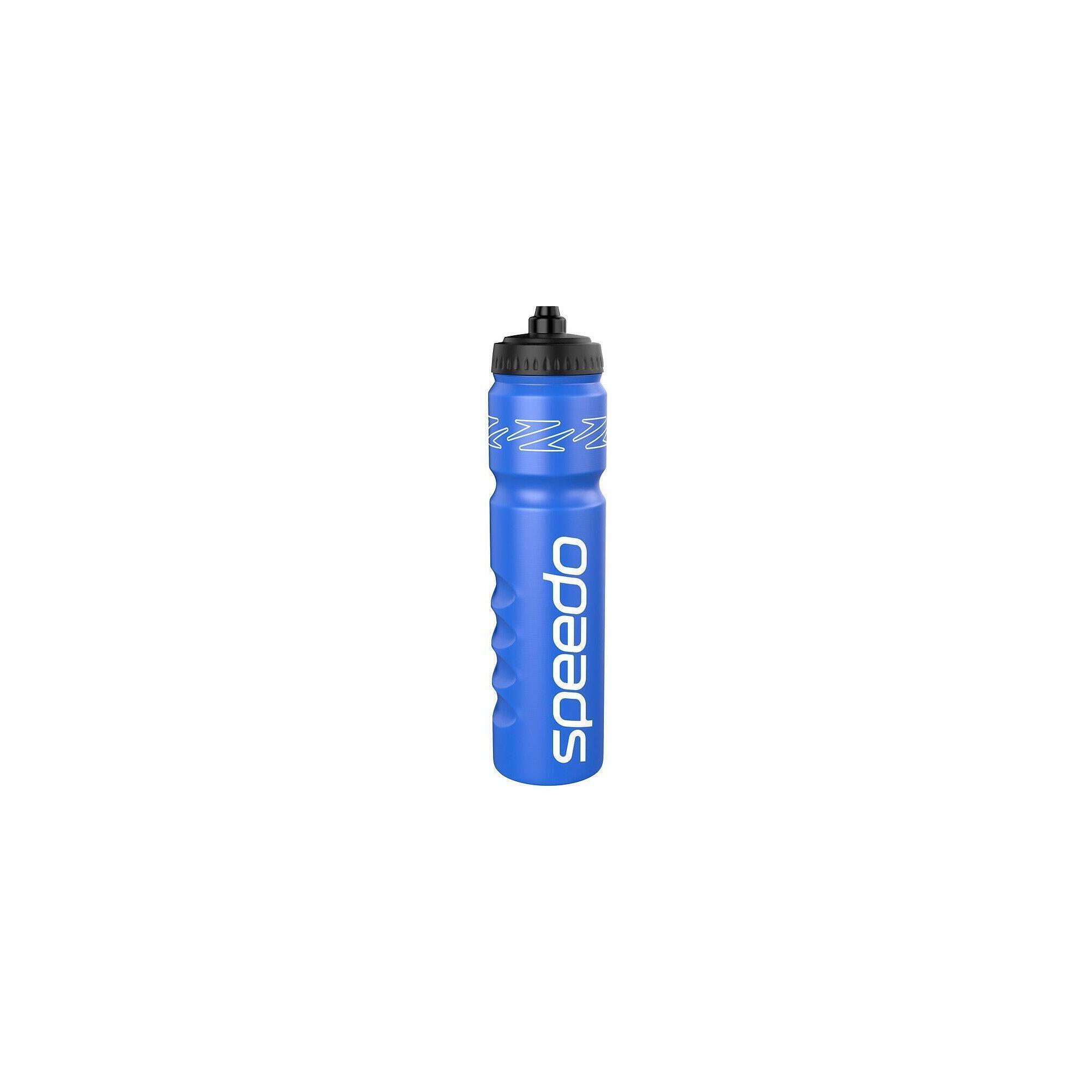 Sticla de apa Speedo albastru/alb, capacitate 1 litru