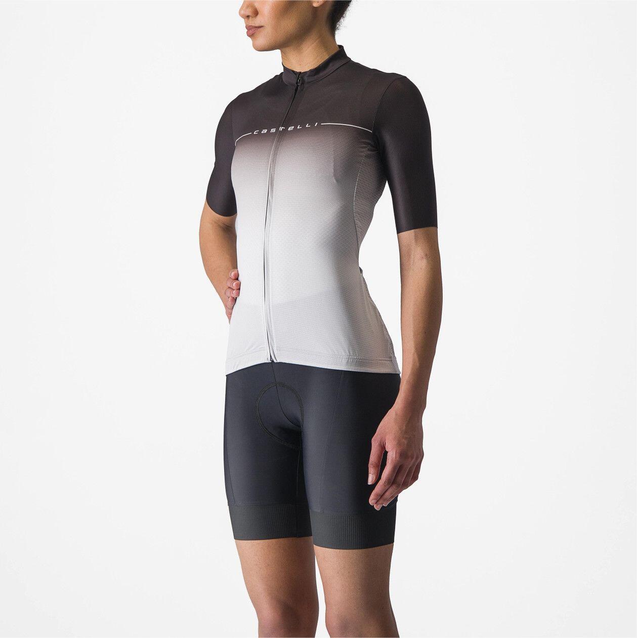 Maglia a maniche corte da donna Salita Black/Grey 3/7