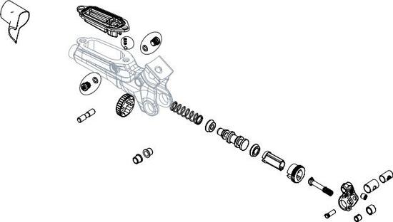 Kit Pièce Interne Sram pour Levier G2 / Guide RSC / Ultimate