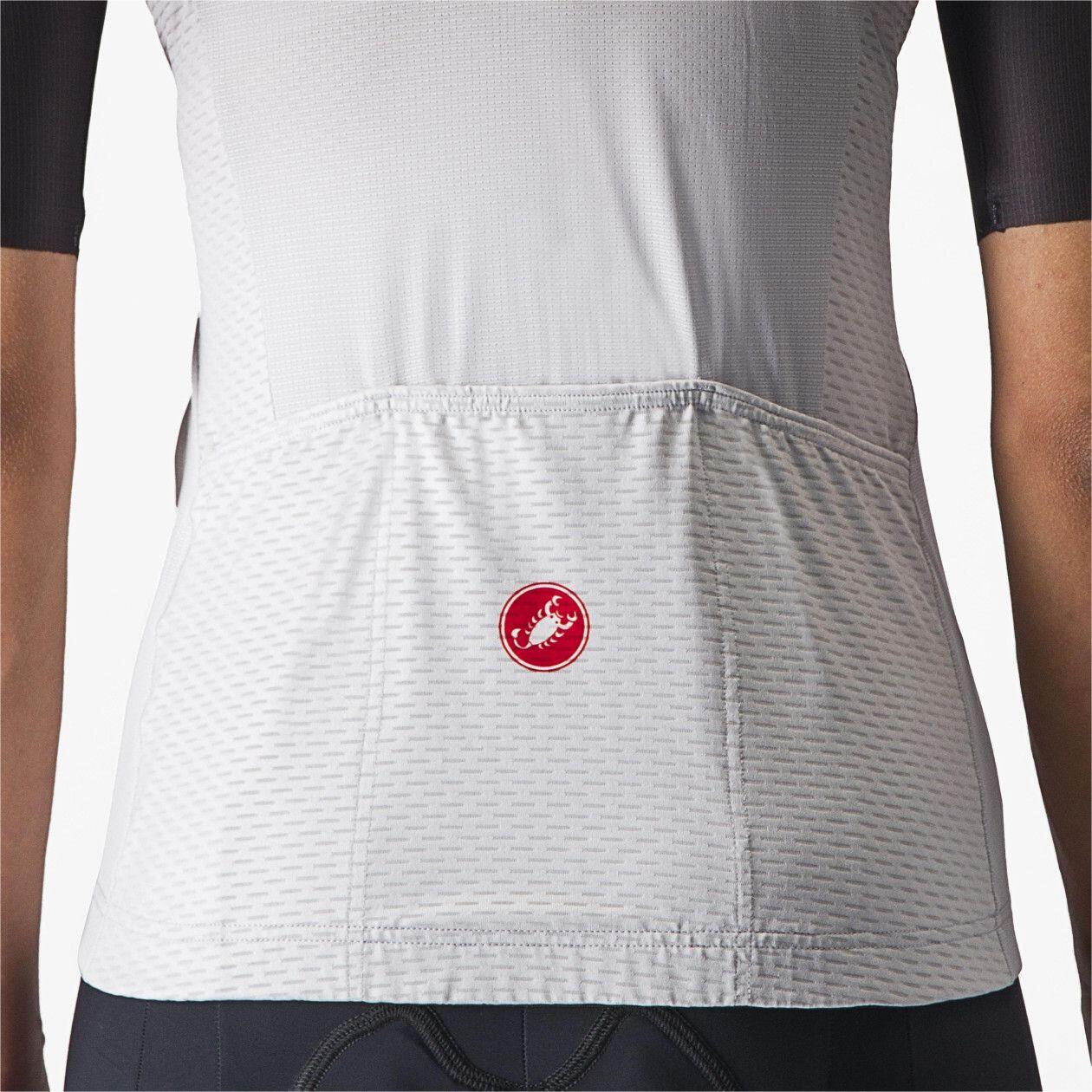 Maglia a maniche corte da donna Salita Black/Grey 4/7