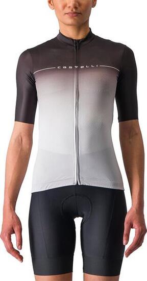 Maillot de manga corta Salita para mujer Negro/Gris