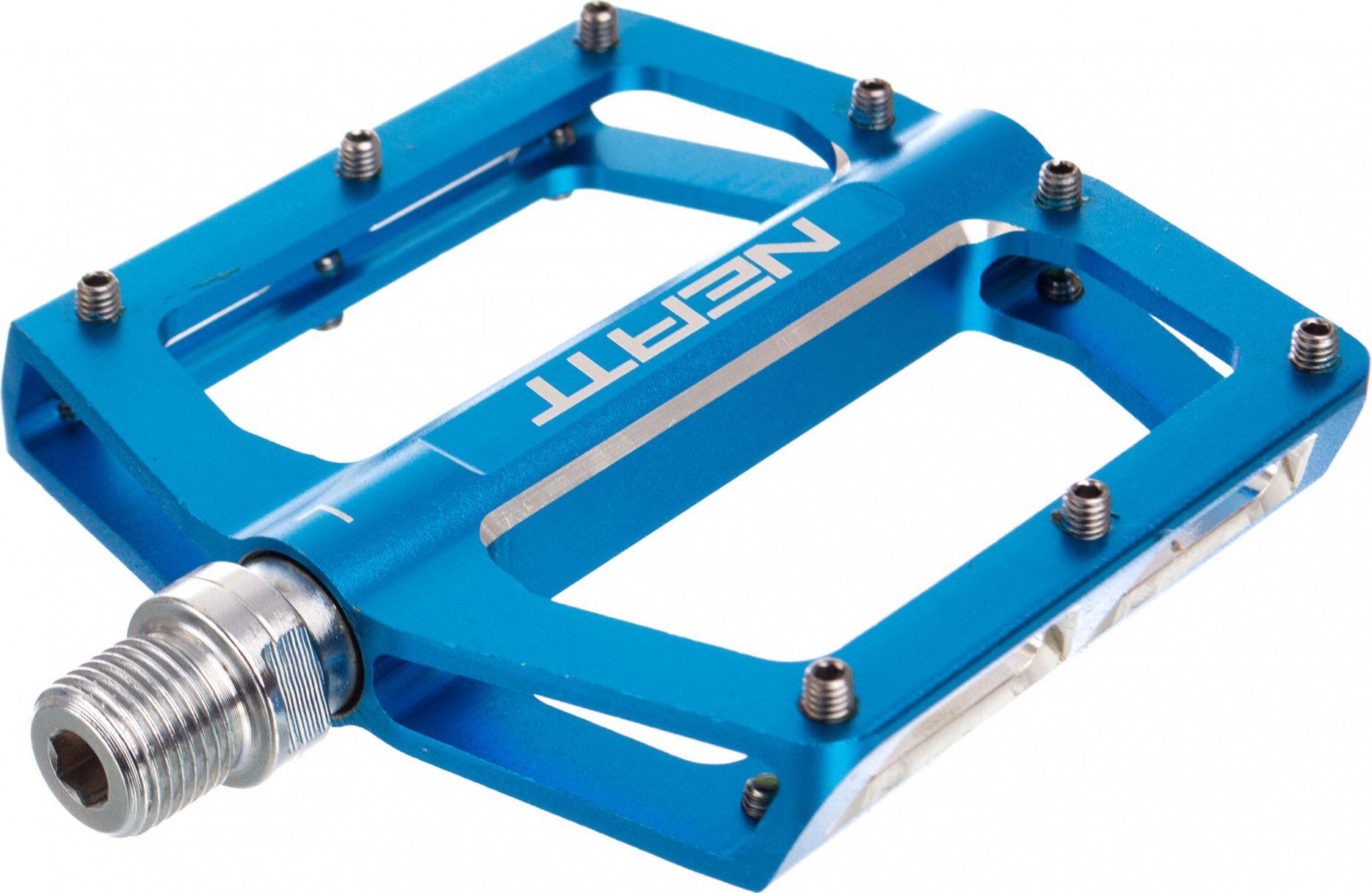Paire de Pédales Plates Neatt Attack V2 8 Picots Bleu 2/6