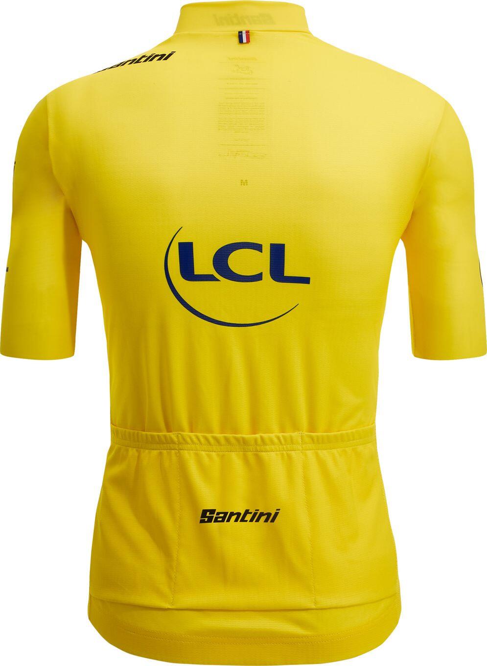 Camisola de manga curta Santini Maillot Jaune - Leader Tour de France 2025 3/3