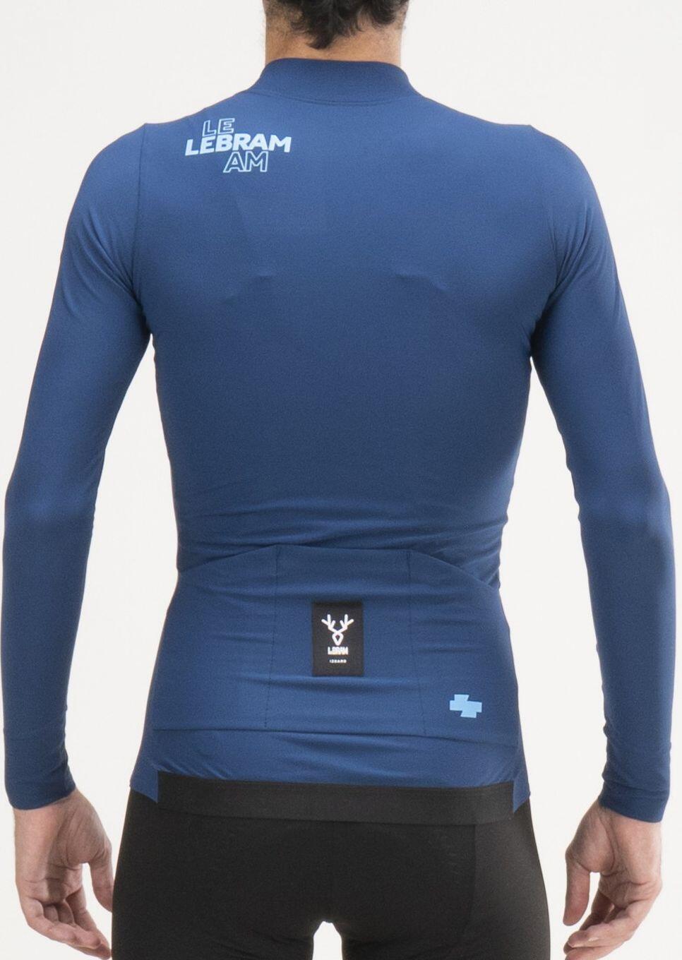 Maillot de manga larga LeBram Race Mid-Season Azul petróleo 3/7