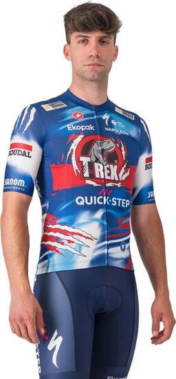Maglia a maniche corte Castelli Competizione 3 Soudal Quickstep T-Rex Vuelta 202