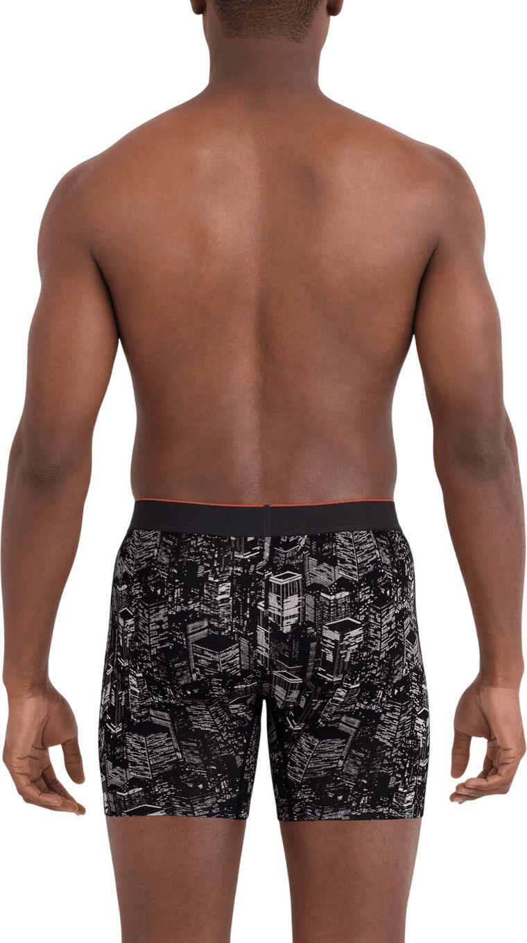 Boxer Saxx Multi-Sport Mesh Brief Fly Zwart Heren 3/4