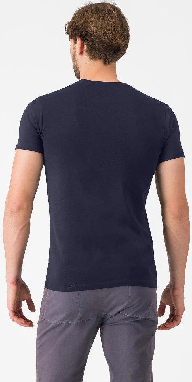 T-shirt Castelli '76 azul para homem 2/2