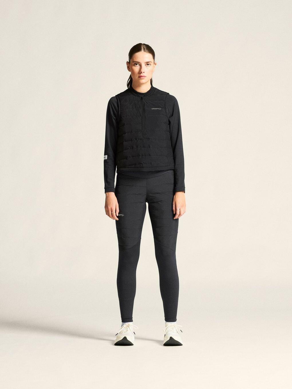 Gilet 1/2 zip sans manches Craft SubZ Noir Femme 4/7