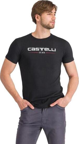 T-Shirt Castelli '76 Uomo Nero