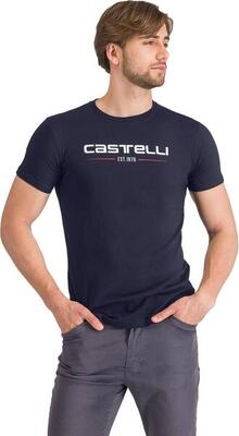Castelli '76 heren blauw t-shirt