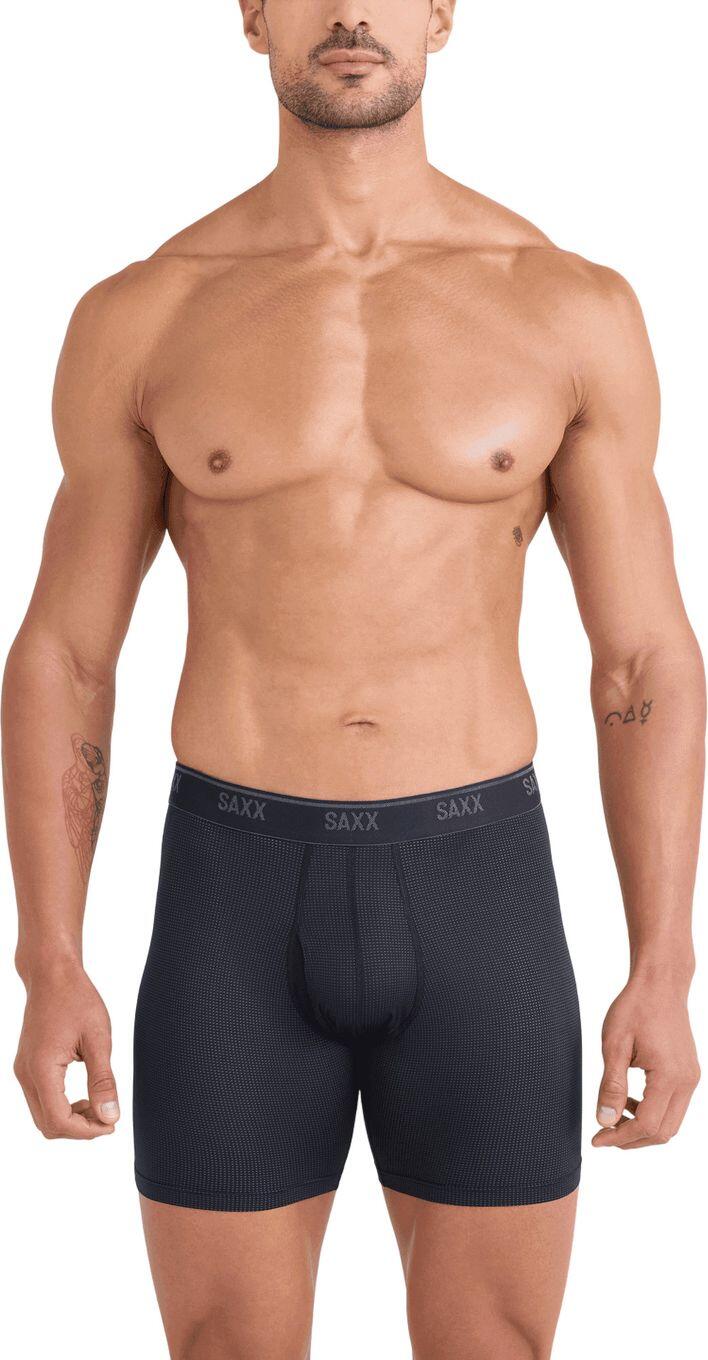 Boxer Saxx Quest Quick-Dry Mesh Noir 2/4
