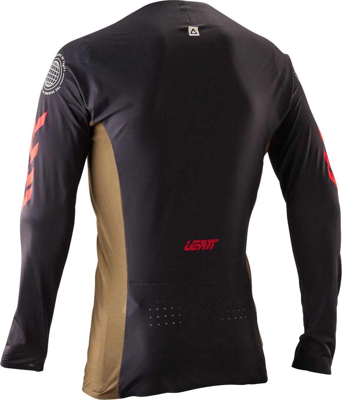 Leatt Gravity 5.0 Longsleeve Trikot Grün Mann 2/4