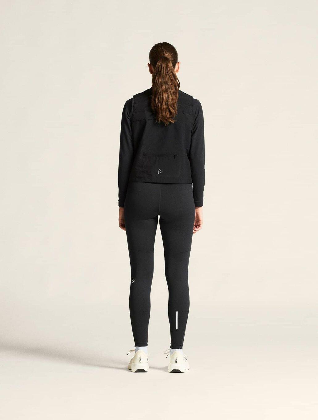 Gilet 1/2 zip sans manches Craft SubZ Noir Femme 6/7