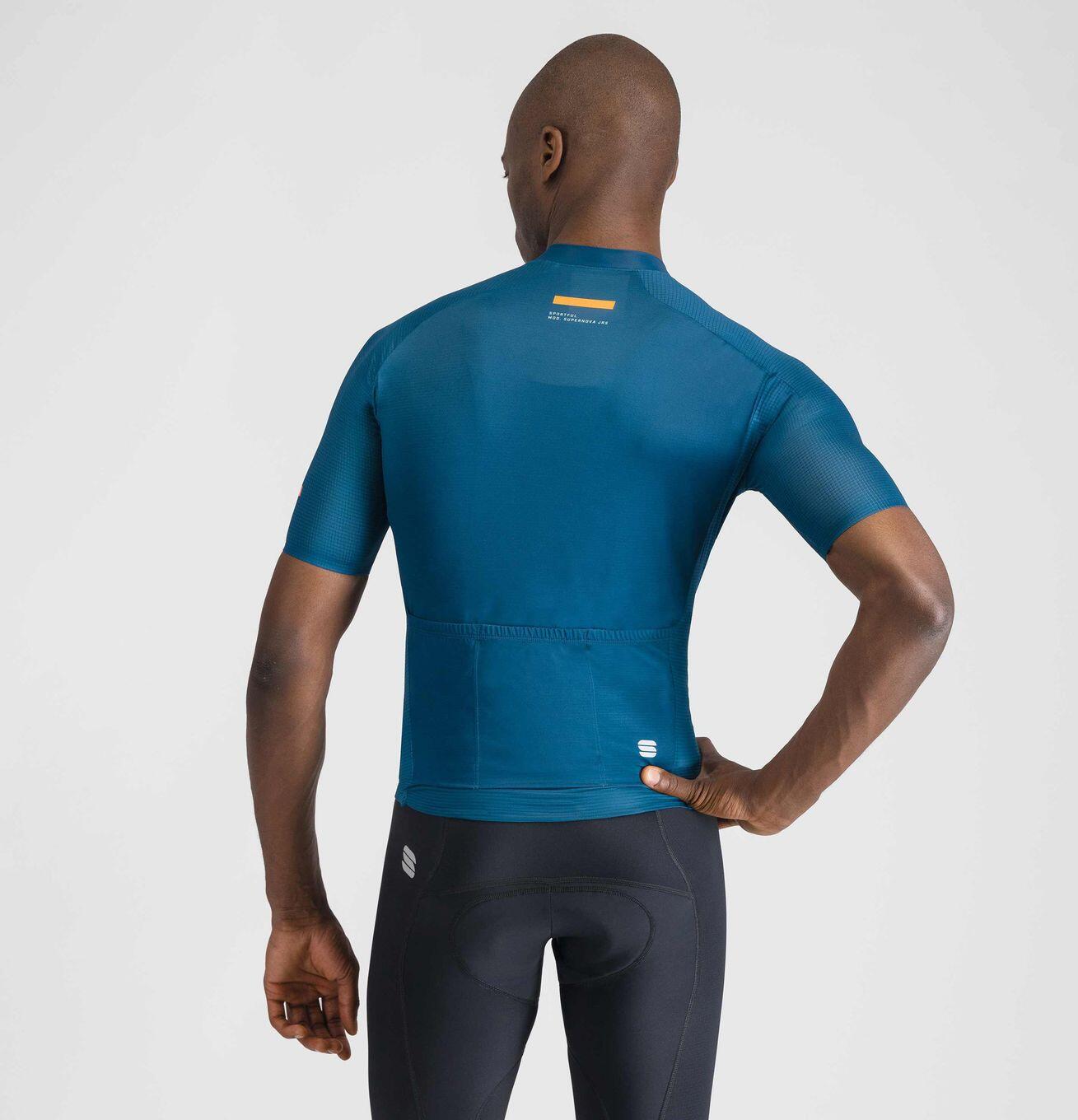 Maillot Manches Courtes Sportful Supernova Bleu 2/5