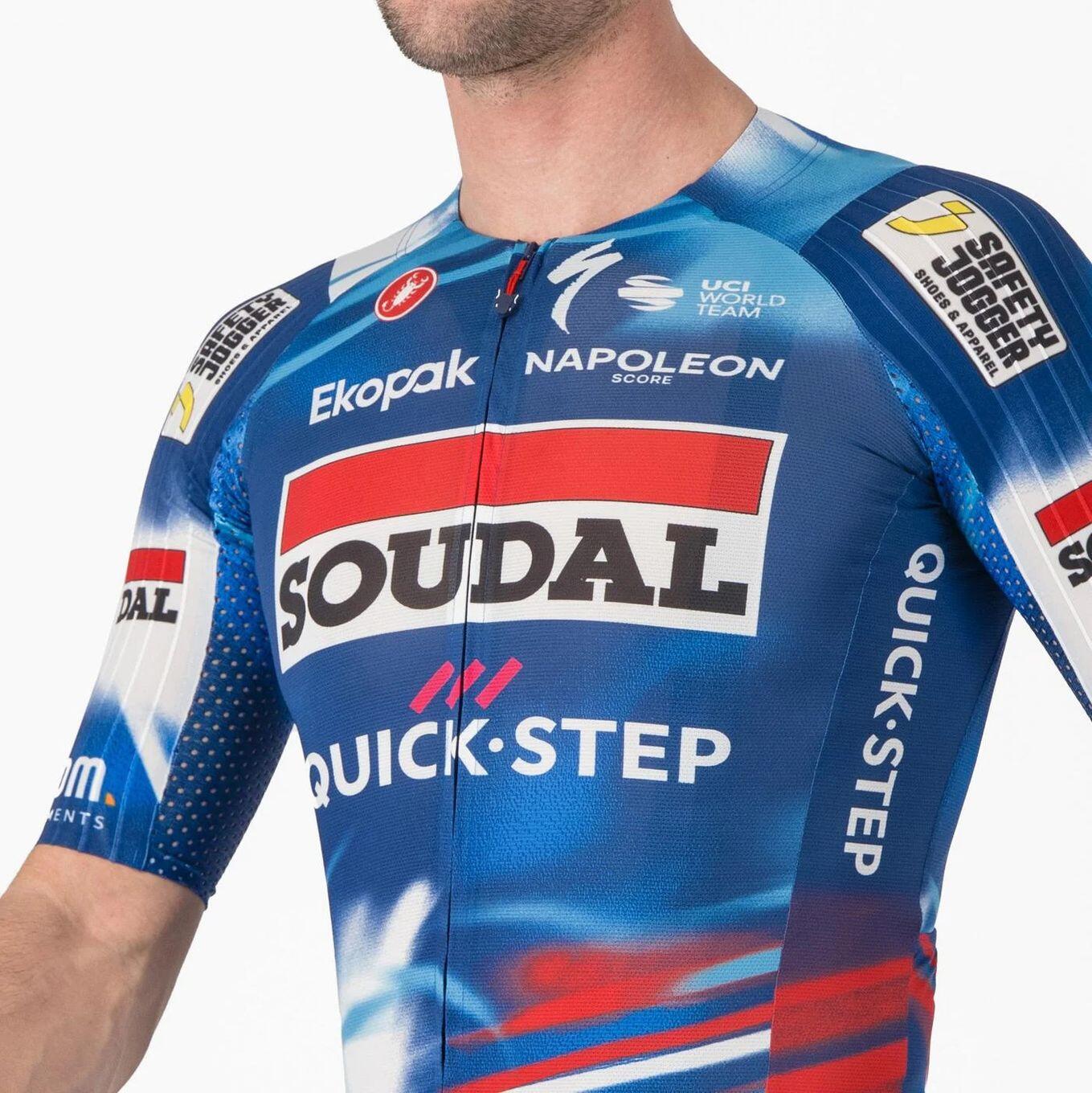 Camisola de manga curta Castelli Aero Race 8S Soudal Quick-Step 2025 3/6
