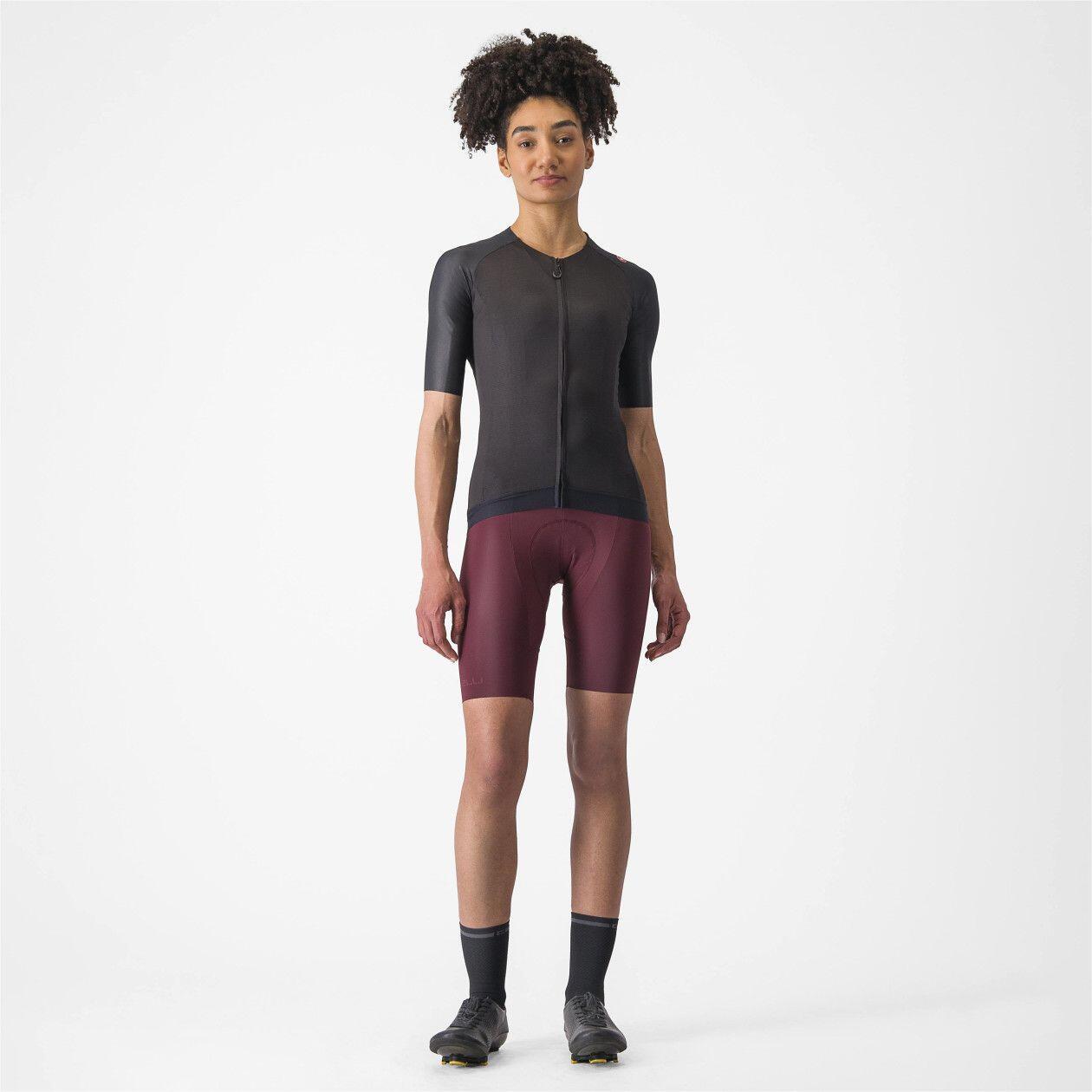Maillot Manches Courtes Femme Castelli Aero Pro 7.0 Noir 3/7