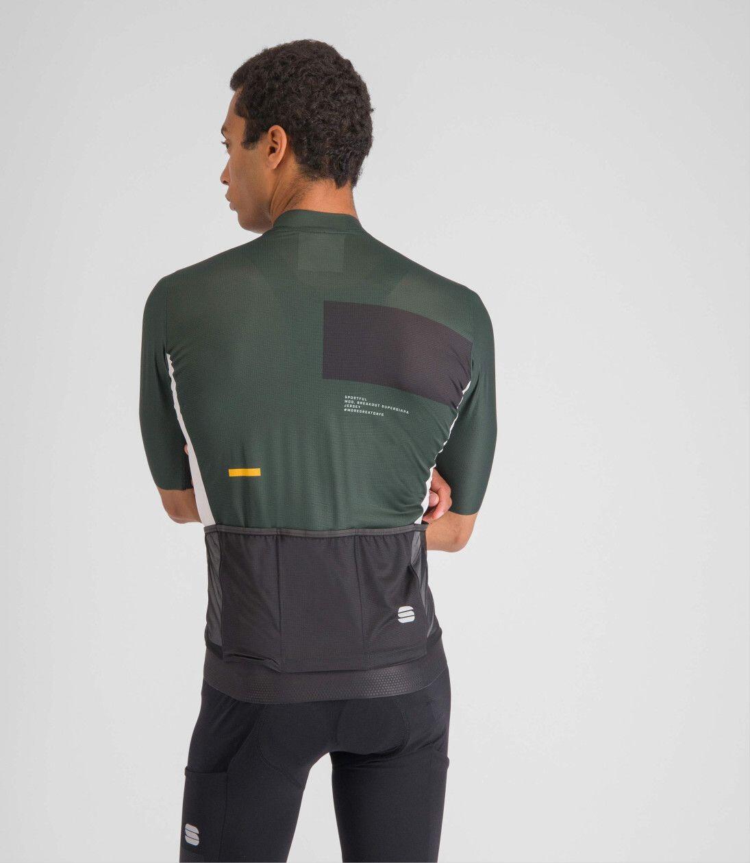 Maillot de manga corta Sportful Breakout Supergiara Verde 2/7