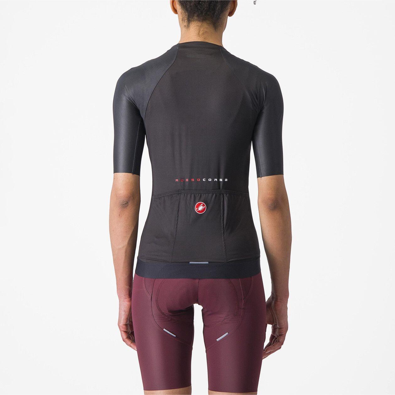 Maillot Manches Courtes Femme Castelli Aero Pro 7.0 Noir 2/7