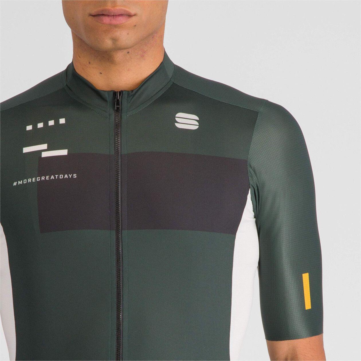 Maillot de manga corta Sportful Breakout Supergiara Verde 5/7