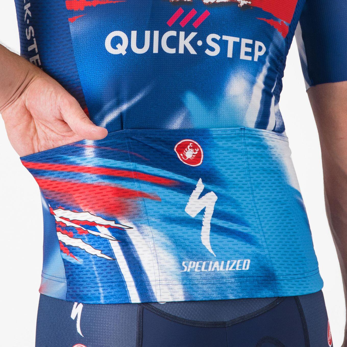 Castelli Competizione 3 Kurzarmtrikot Soudal Quickstep T-Rex Vuelta 2025 4/6