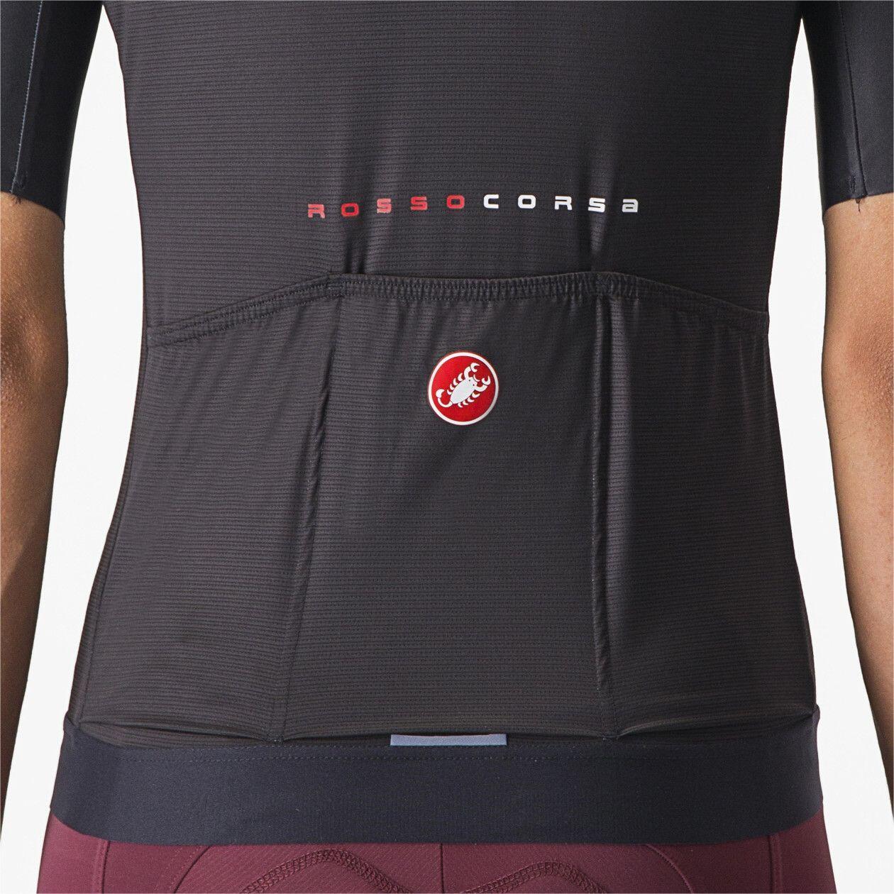 Maillot Manches Courtes Femme Castelli Aero Pro 7.0 Noir 5/7