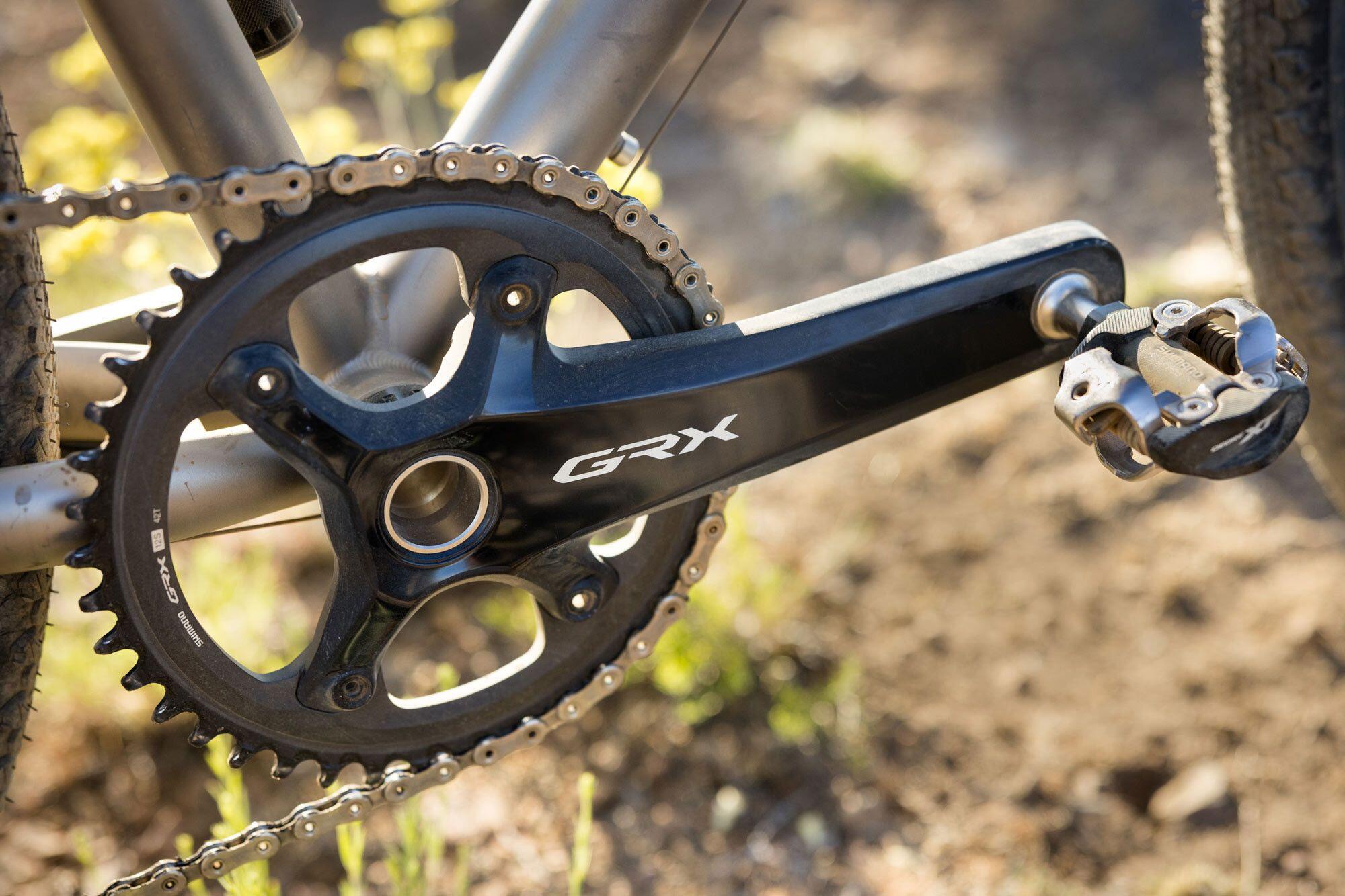 Pédalier Shimano GRX FC-RX820-1 42 Dents 12V Noir 3/3